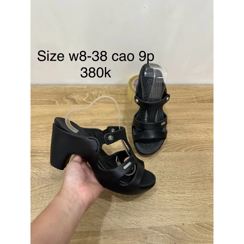 Dép crocs 2hand cao 9p w8-38 độ mới cao hình chụp thật 989702
