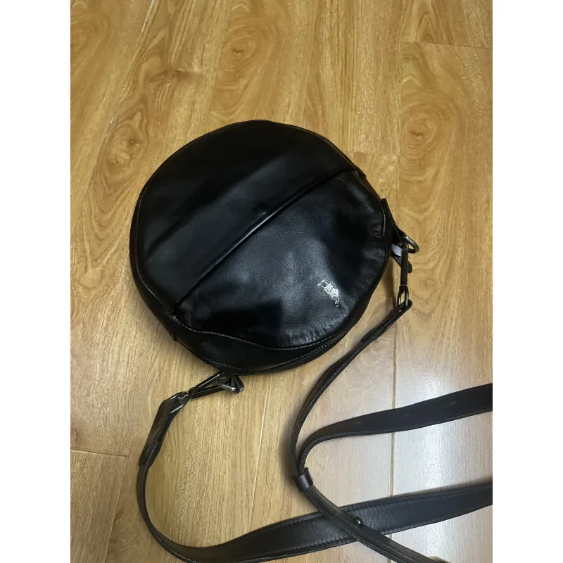 Túi nữ phom tròn 19x6 da thật 2hand 996732