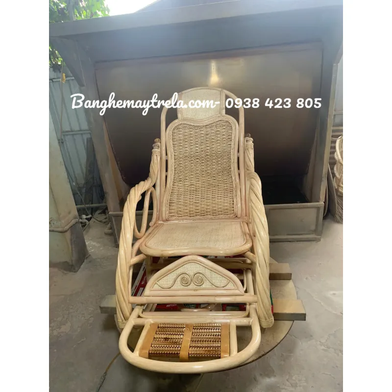 Ghế thư giãn bập bênh mây tre 957477