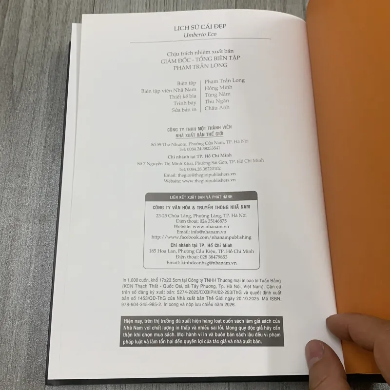 Lịch sử cái đẹp - umberto eco. 8b1 1009501
