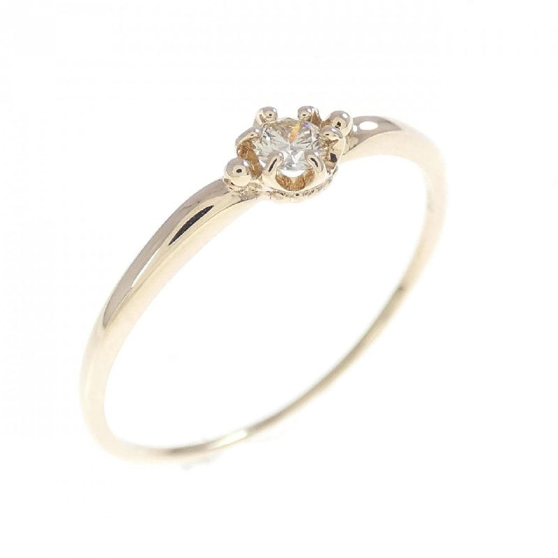 Nhẫn kim cương K10YG 0.07CT - Hàng hiệu Authentic 849585