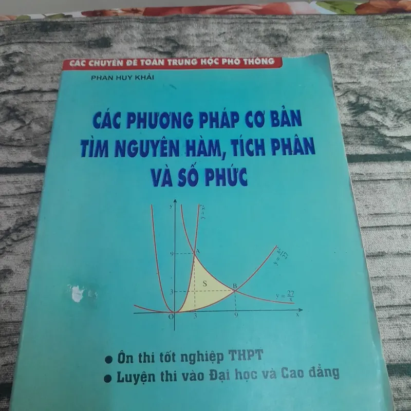 Các phương pháp cơ bản tìm Nguyên hàm, Tích phân và Số phức. Giáo sư Phan Huy Khải 689666