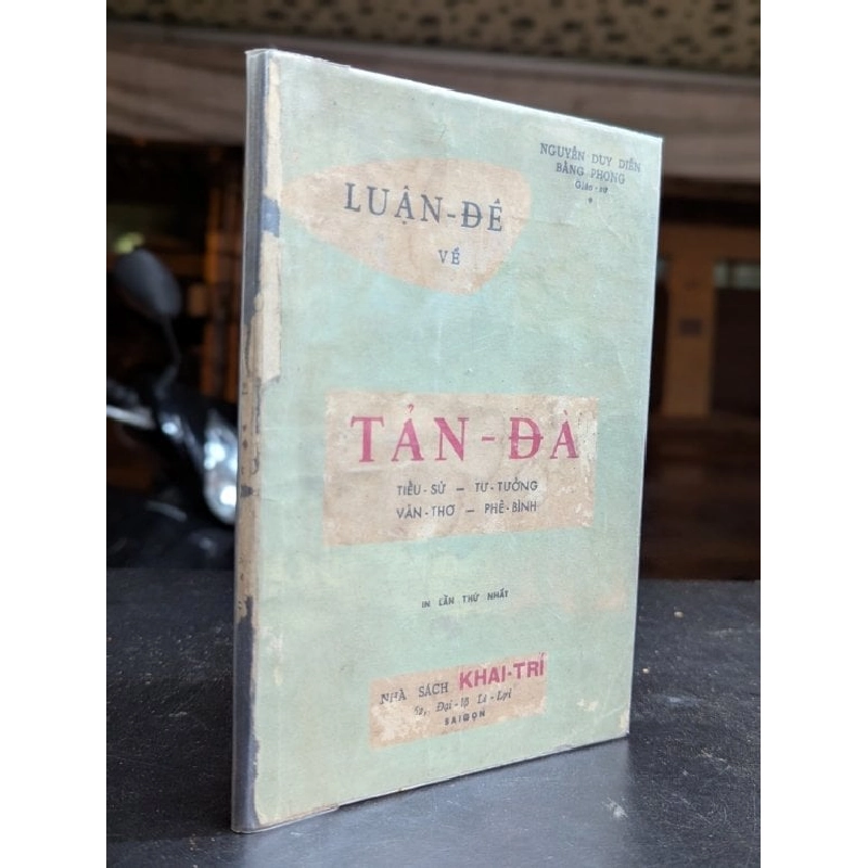 Luận đề về tản đà - Nguyễn Duy Diễn & Bằng Phong 465308