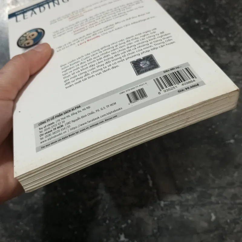 sách Dẫn Dắt Sự Thay Đổi - John P. Kotter | Bản đẹp (Sách Quản Trị) 975609