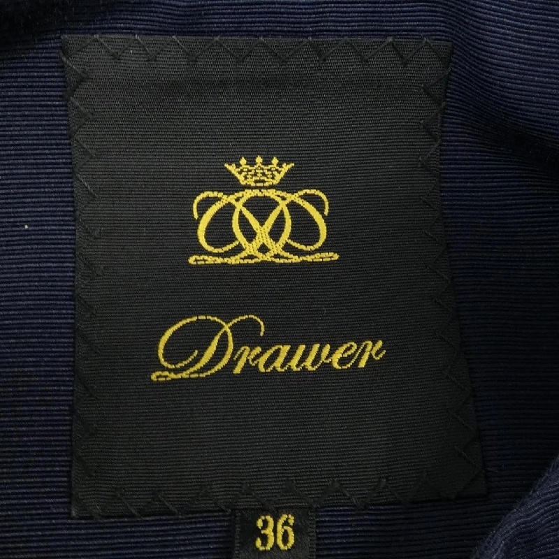 Đồ hiệu DRAWER 6522-299-0540 Áo khoác không cổ - Hàng hiệu Authentic 823565