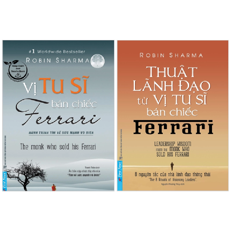 Combo Sách Vị Tu Sĩ Bán Chiếc Ferrari + Thuật Lãnh Đạo Từ Vị Tu Sĩ Bán Chiếc Ferrari (Bộ 2 Cuốn) - Robin Sharma 743594