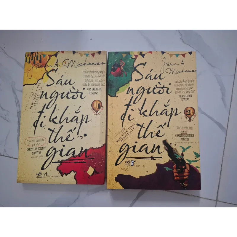Sáu người đi khắp thế gian (Bộ 2 tập) - James A. Michener - Tiểu thuyết 1006564