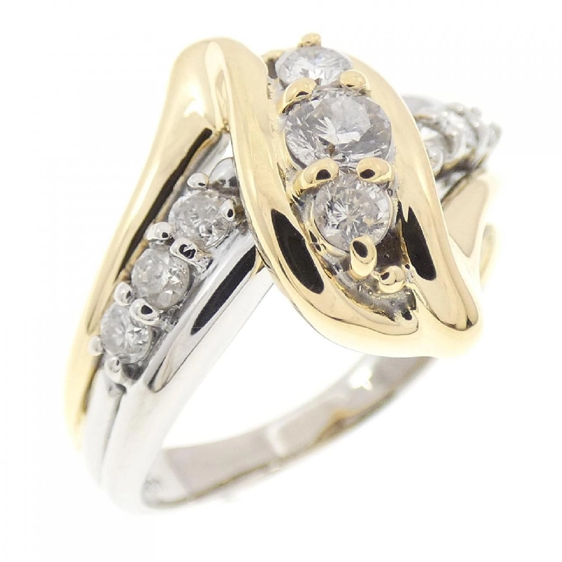 Nhẫn kim cương PT900/K18YG 0.50CT - Hàng hiệu Chính hãng 850433