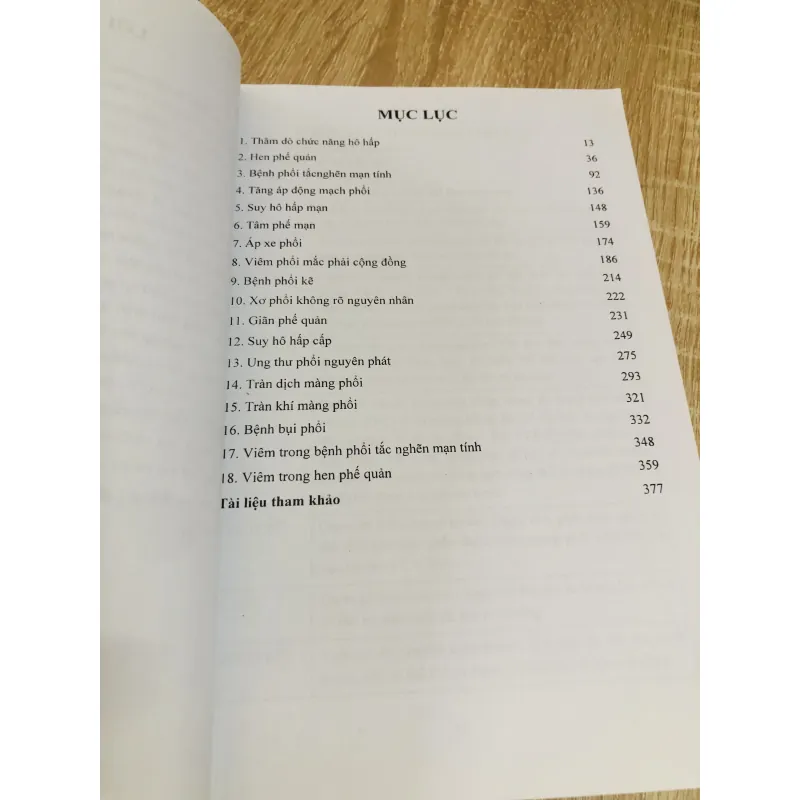 GIÁO TRÌNH SAU ĐẠI HỌC HÔ HẤP HỌC 1017654