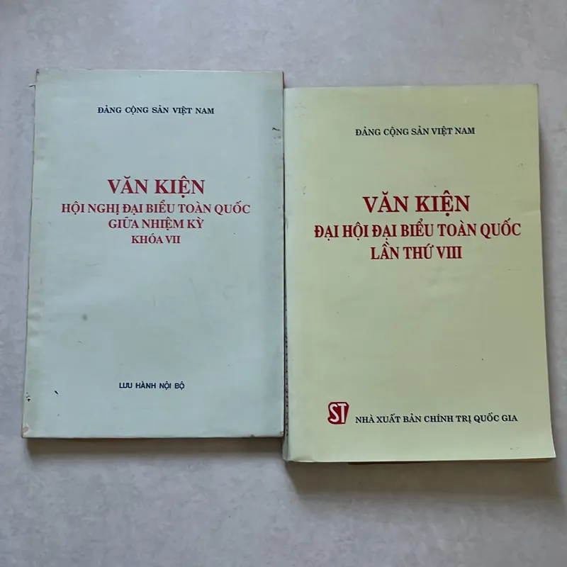 Văn kiện đại hội đại biểu toàn quốc lần thứ VII VIII ( 2 cuốn) 561456