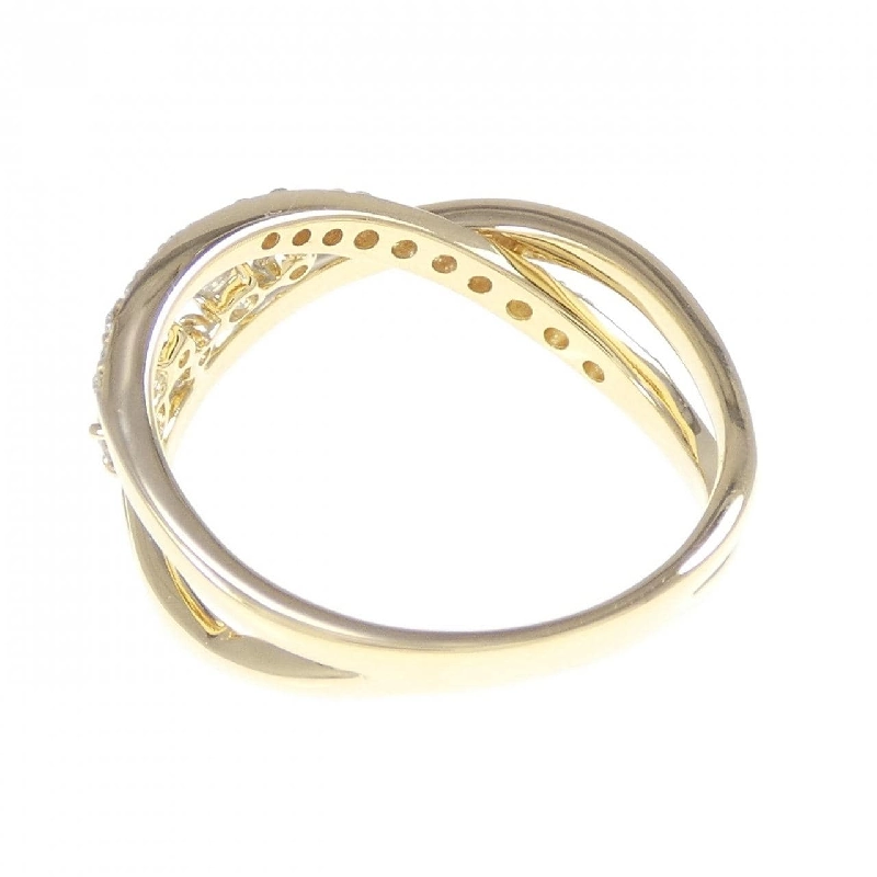 Nhẫn kim cương K18YG 0.45CT 665861