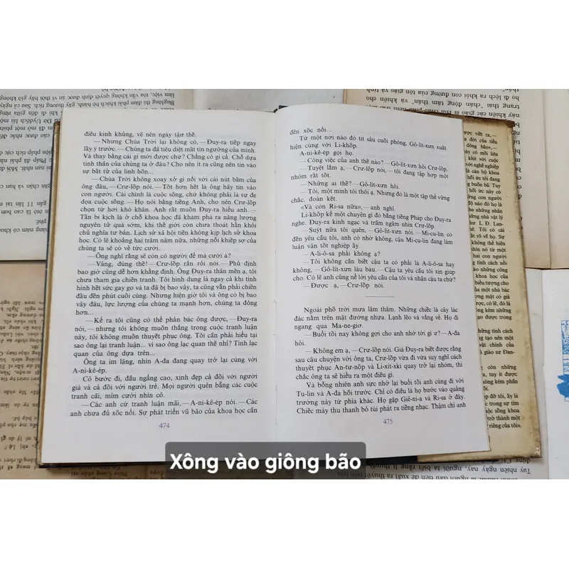 Tiểu thuyết XÔNG VÀO GIÔNG BÃO - Daniil Granin 703935