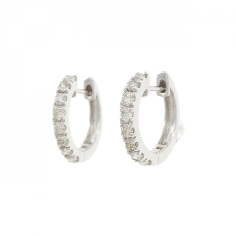 K18WG Bông tai kim cương 0.50CT - Hàng hiệu Chính hãng 866529