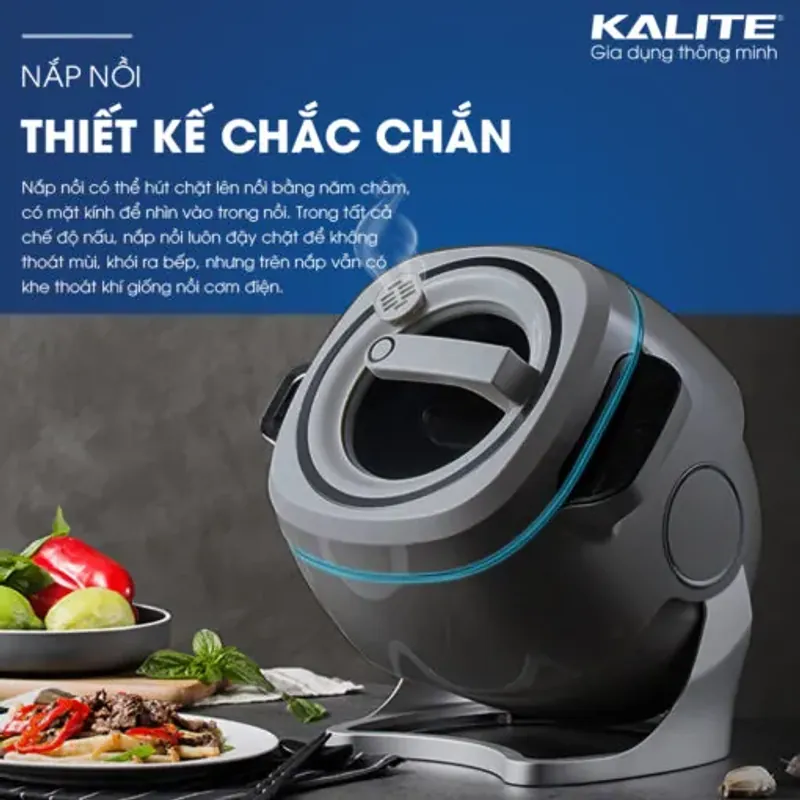 Nồi cao tần vũ trụ KALITE GALAXY, chính hãng, tiện lợi, mới mẻ, mới 100% 701315