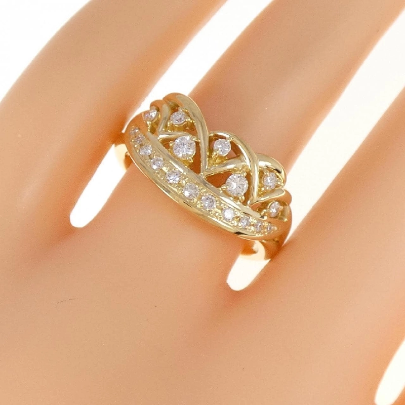 Nhẫn kim cương K18YG 0.32CT - Hàng hiệu Chính hãng 848905