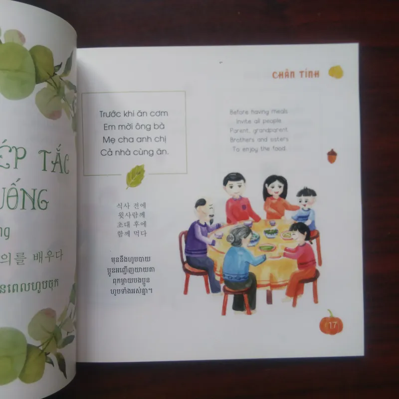 Bài Học Tuổi Thơ - Song Ngữ Anh Việt + Full Color - Thích Chân Tính [Sách Thiếu Nhi] 1033140