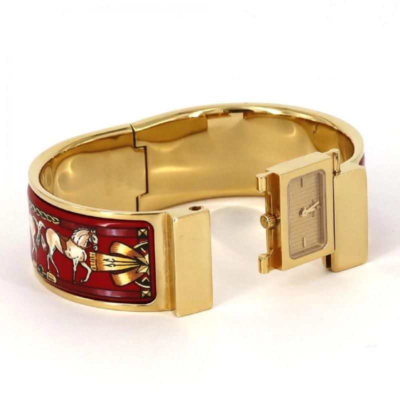 Hermès Roke Enamel GP LO1.201 GP Quartz - Hàng hiệu Chính hãng 874118