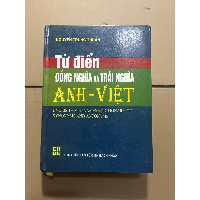 Từ điển đồng nghĩa và trái nghĩa Anh Việt 970148
