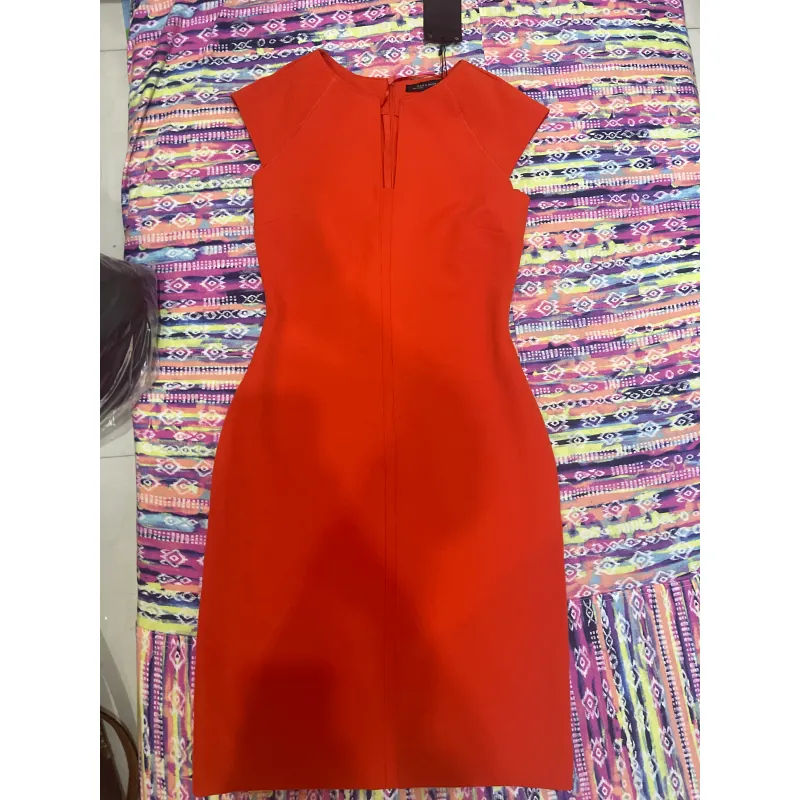 Áo khoác nữ Zara WPOWOMAN causal mỏng màu cam size M 597058
