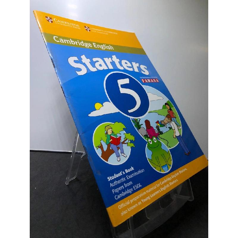 Cambridge English Starters 5 Student's Book mới 85% bẩn nhẹ HPB3107 HỌC NGOẠI NGỮ 450771