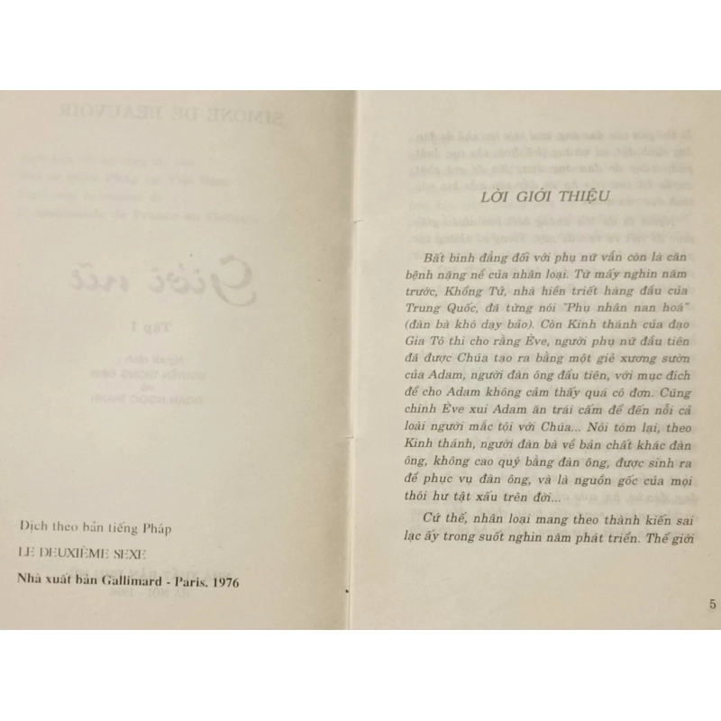 Giới nữ (Simonede Beauvoir) 446292