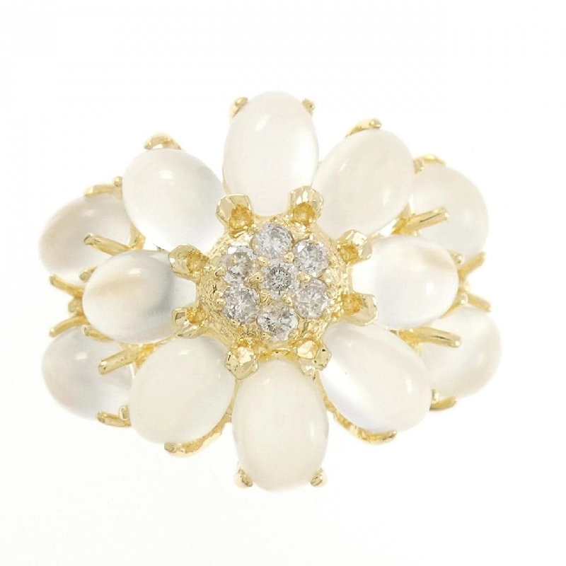 Nhẫn đá mặt trăng K18YG 666448