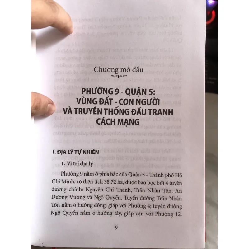 Lịch sử truyền thống Đảng bộ và nhân dân phường 9 quận 5  1044339