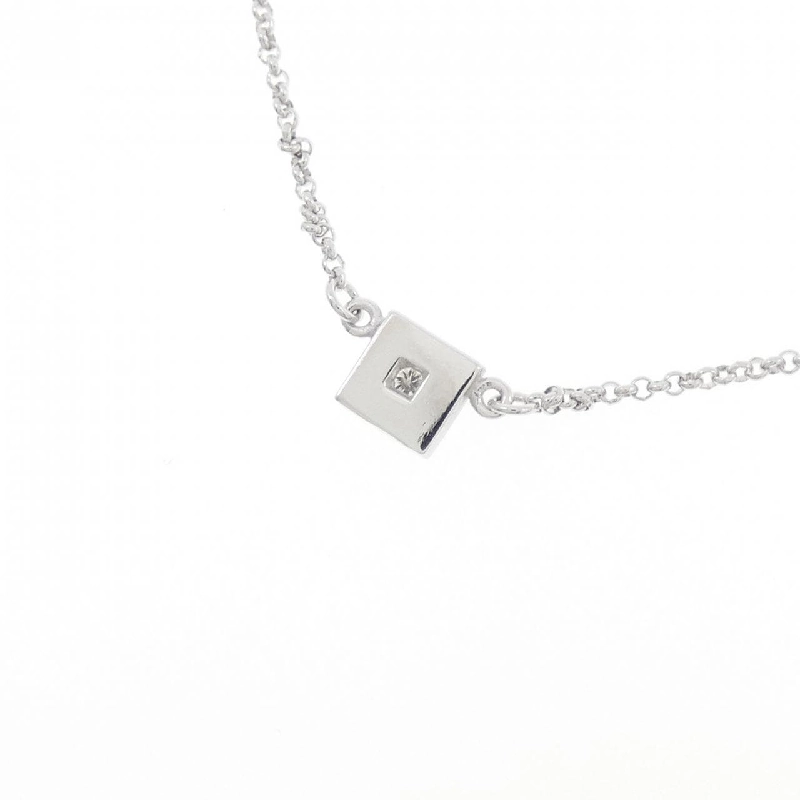 K18WG Dây chuyền kim cương 0.07CT - Hàng hiệu Chính hãng 865276