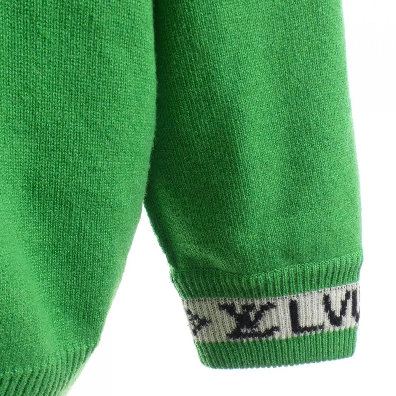 Louis Vuitton LOUIS VUITTON LV Cuff Cashmere Crew Neck HON44WGK1 Áo len - Hàng hiệu Chính hãng 884830