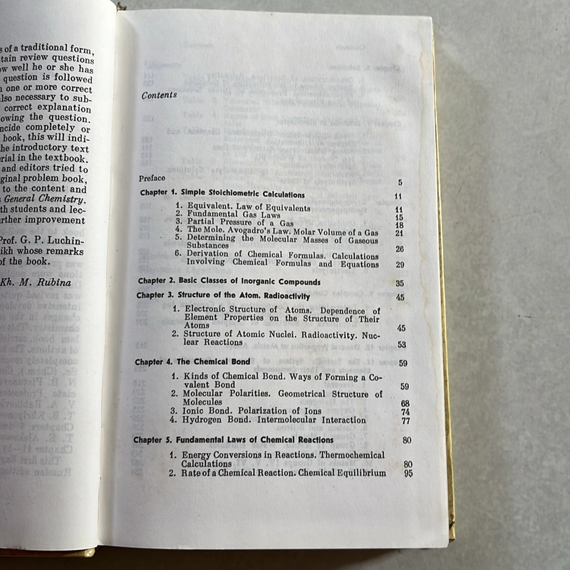 Chuyên đề và bài tập Hoá cơ bản — Problems and Exercises in General Chemistry —  497692