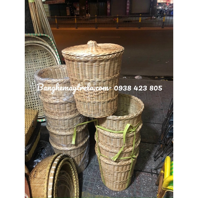 Giỏ đựng đồ mây tre trong khách sạn 444623