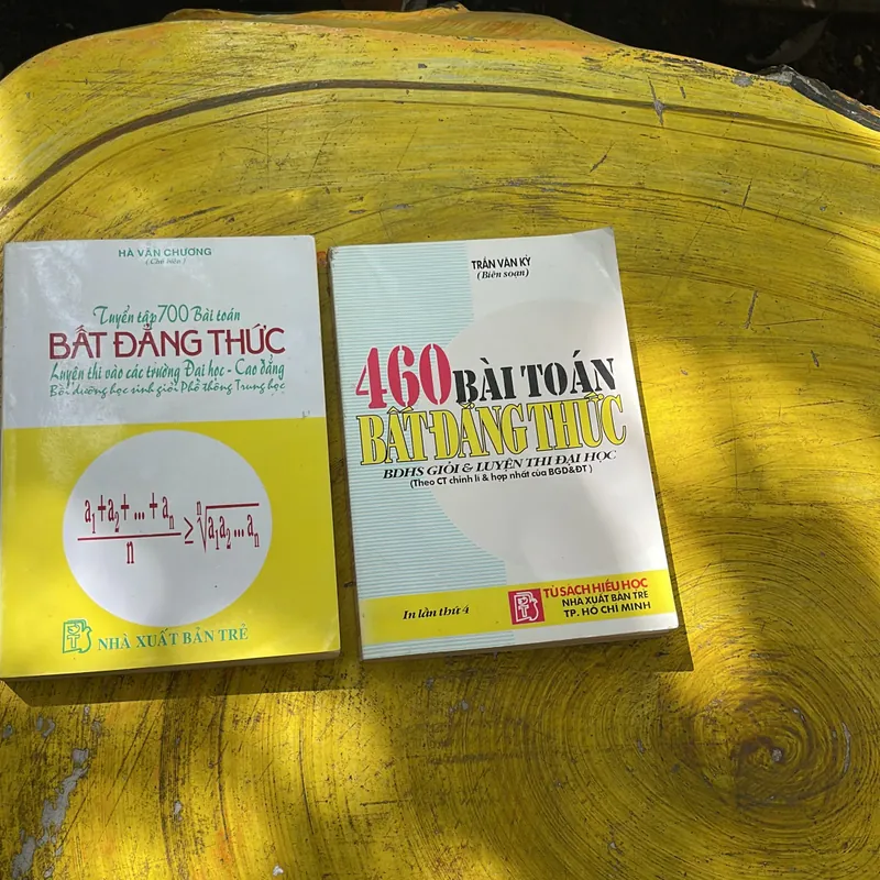 TUYỂN TẬP 700 & 460 BÀI TOÁN BẤT ĐẲNG THỨC 734233