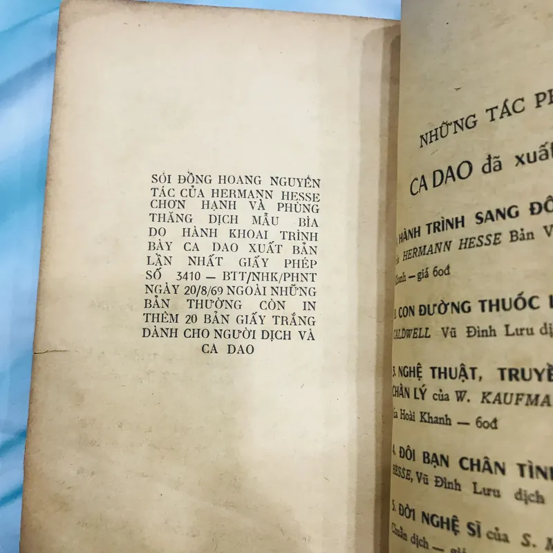 SÓI ĐỒNG HOANG - Hermann Hesse 591245