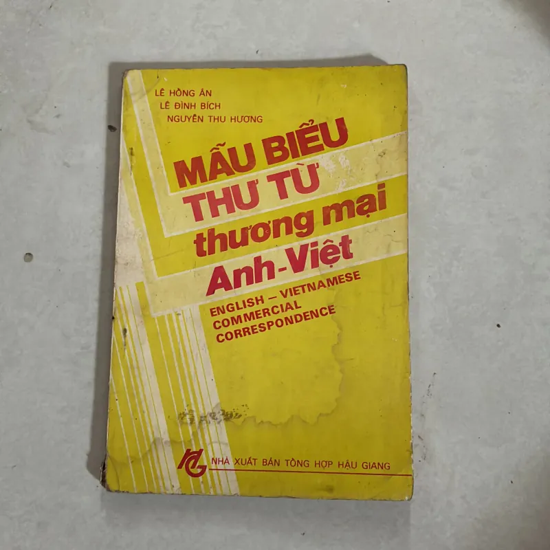 Mẫu biểu thư từ thương mại Anh - Việt 1009210