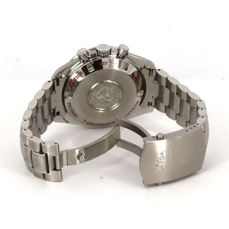 Đồng hồ Omega Speedmaster Schumacher - Phiên bản đặc biệt 3853.32 SS tự động - Hàng hiệu chính hãng 888033