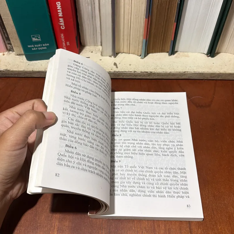 II Sách Chính Trị: Hiến Pháp Nước Cộng Hoà Xã Hội Chủ Nghĩa Việt Nam - 2017 747896