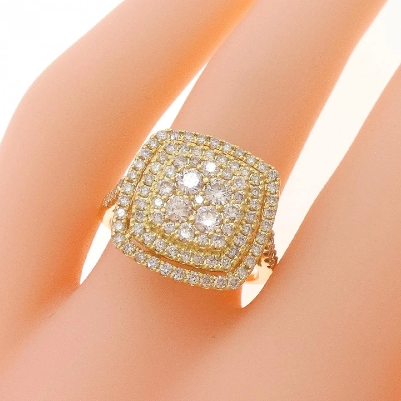 Nhẫn kim cương K18YG 1.00CT 669268