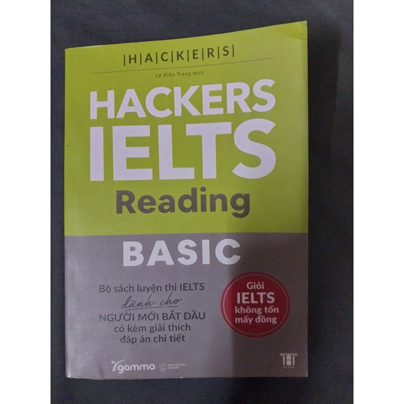 Sách hackers ielts reading basic ( bản in đen trắng new ) 178821