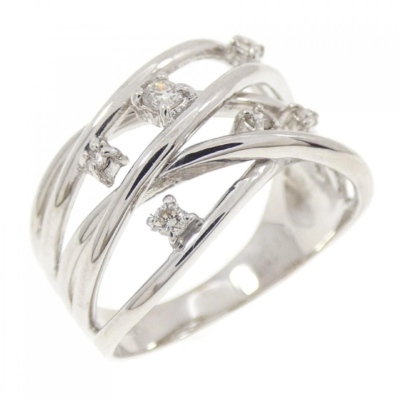 Nhẫn kim cương K18WG 0.13CT 668119