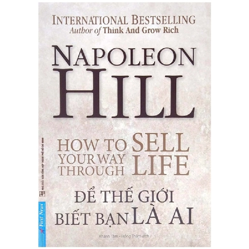 Để Thế Giới Biết Bạn Là Ai - Napoleon Hill 293575