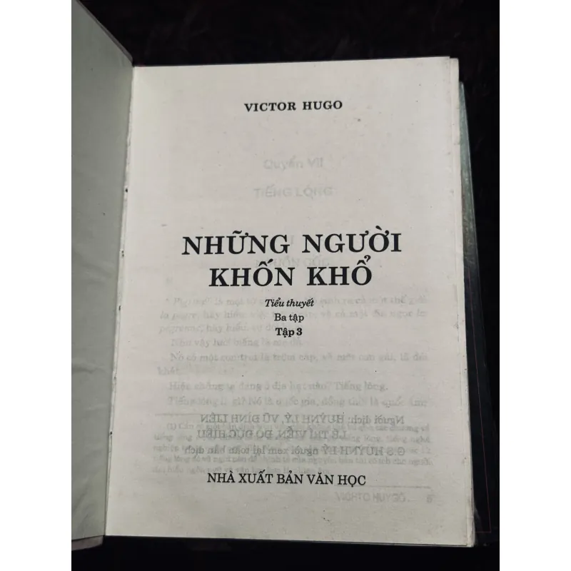 Trọn bộ 3 tập Những người khốn khổ 995034