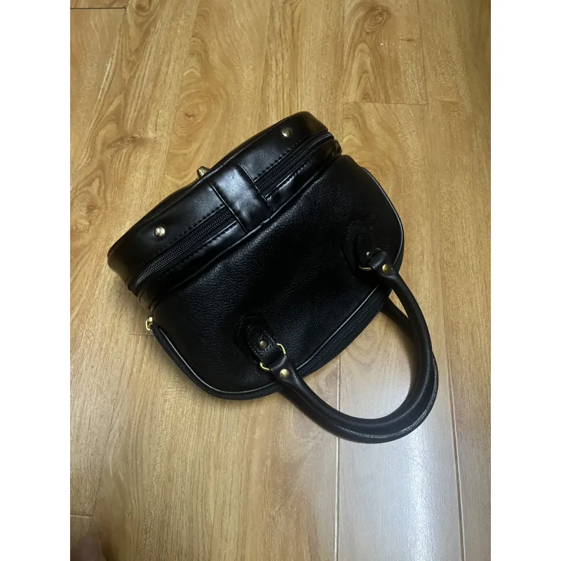 Túi nữ mini phom hến đi tiệc da thật 2hand 936050