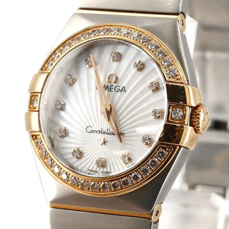 Đồng hồ Omega Constellation Brush RG Combi/D･12P 123.25.27.60.55.002 SSxPG Quartz - Hàng hiệu Chính hãng 876460