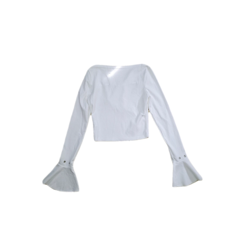 ÁO NỮ CỔ TRÒN LOE DÀI TAY 476381