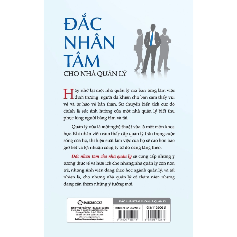 Đắc Nhân Tâm Cho Nhà Quản Lý - Craig Nathanson 296544