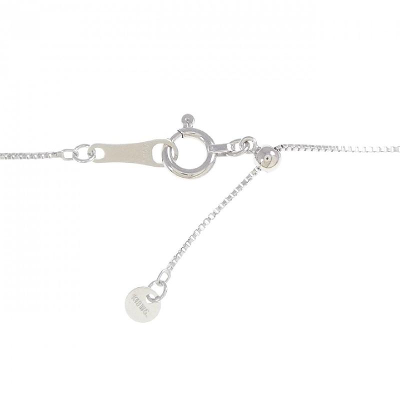 K18WG Dây chuyền Onyx Mèo - Hàng hiệu Chính hãng 859430