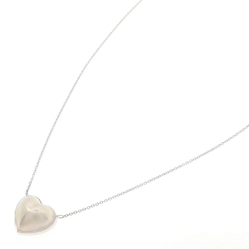 K18WG Dây chuyền trái tim ngọc trai Mabe - Hàng hiệu Chính hãng 858192