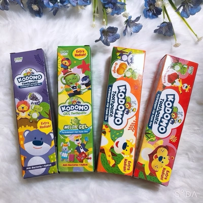 Kem đánh răng Kodomo Lion Nhật Bản cho bé 541102