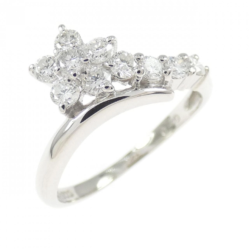 Nhẫn kim cương hoa PT900 0.40CT - Hàng hiệu Authentic 854434