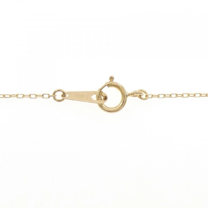 K18YG Dây chuyền lông vũ - Hàng hiệu Authentic 859822